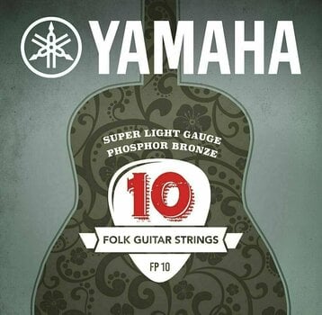 Struny do gitary akustycznej Yamaha FP 10 - 1