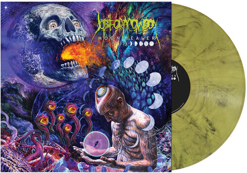 LP ploča Job For A Cowboy - Moon Healer (Yellow Smoke Coloured) (LP) - 1