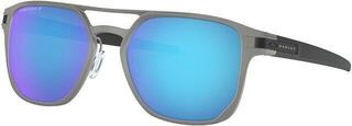 Oakley Latch Alpha Matte Light Gunmetal/Prizm Sapphire Polarized Oakley Latch Alpha Matte Light Gunmetal/Prizm Sapphire Polarized