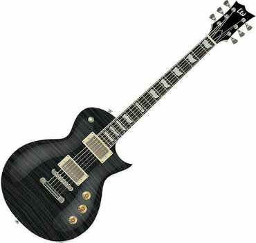 Guitare électrique ESP LTD EC-256 FM See Thru Black - 1