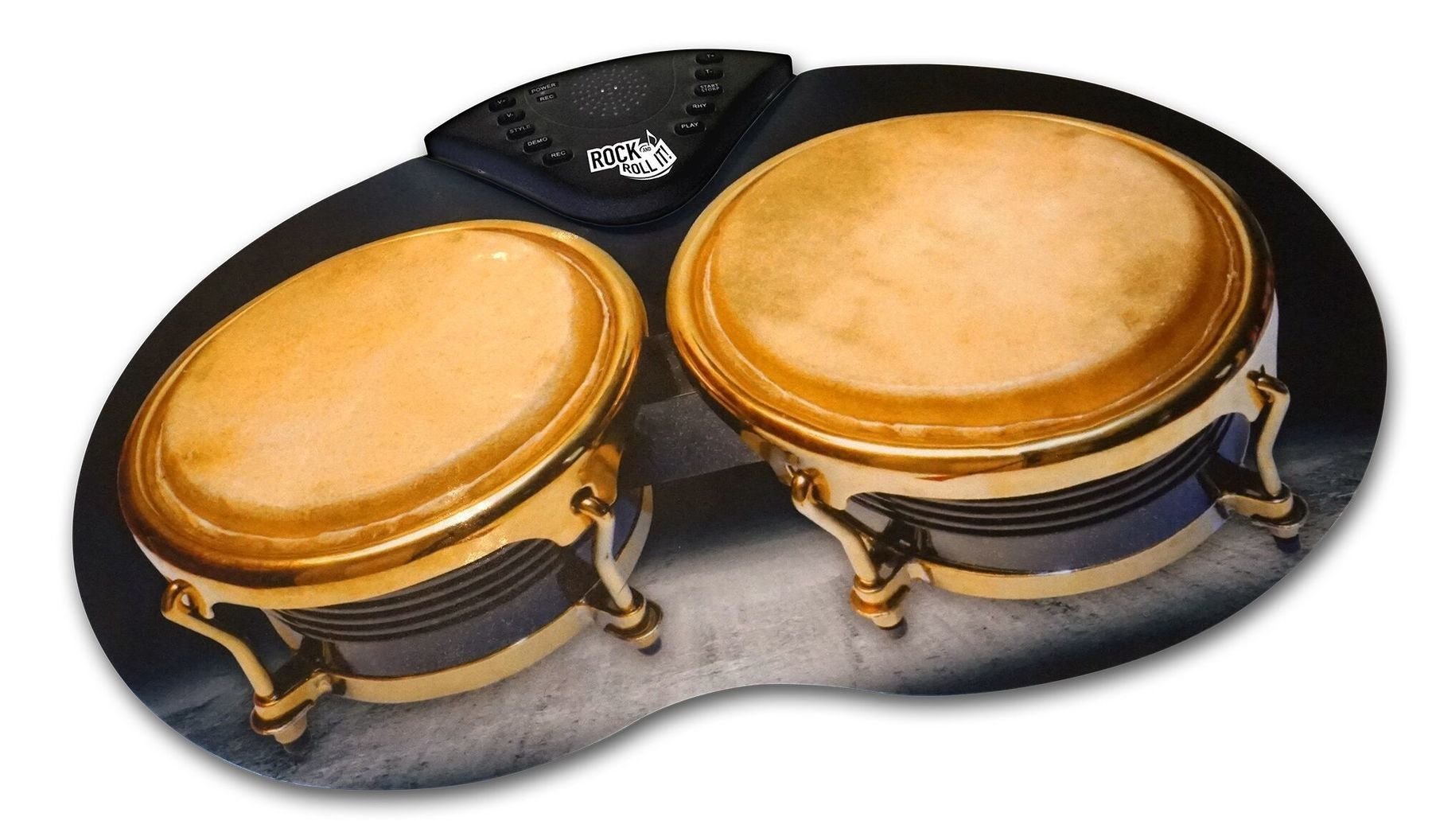 Compact Electronic Drums Mukikim Rock And Roll It - Bongos