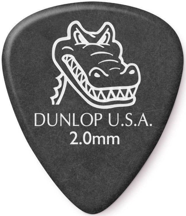 Médiators Dunlop 417R 2.00 Gator Grip Standard Médiators