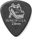 Dunlop 417R 2.00 Gator Grip Standard Médiators