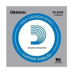 Corde de guitare électrique à l'unité D'Addario PL 009 Corde de guitare électrique à l'unité