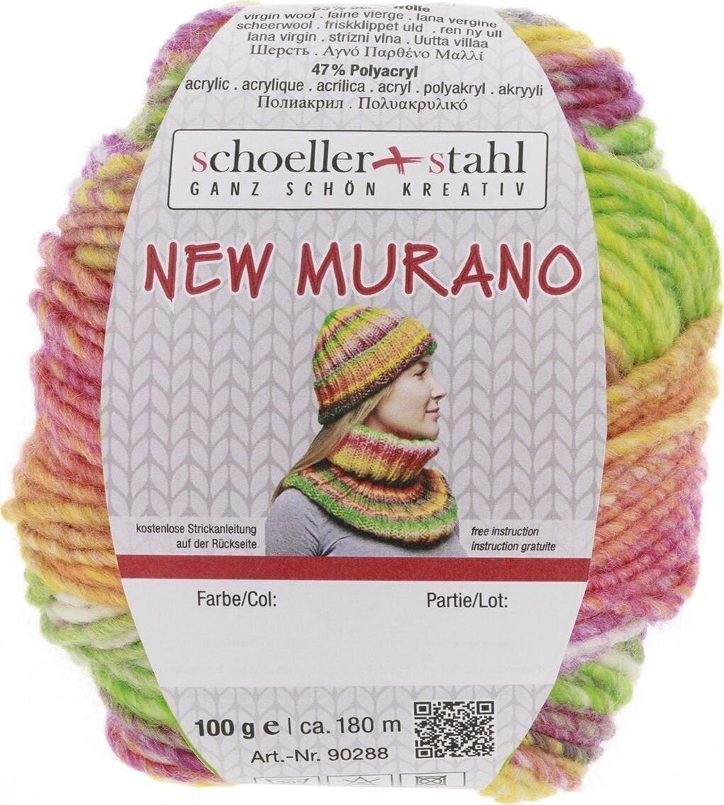 Pređa za pletenje Schoeller + Stahl New Murano 90288-01 Sunlight Pređa za pletenje