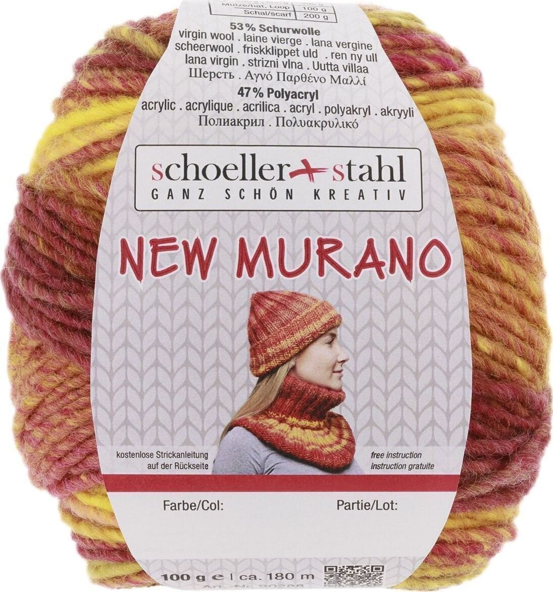 Fire de tricotat Schoeller + Stahl New Murano 90288-02 Autumn Leaves Fire de tricotat