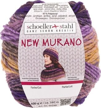 Pređa za pletenje Schoeller + Stahl New Murano 90288-12 Viola Pređa za pletenje - 1