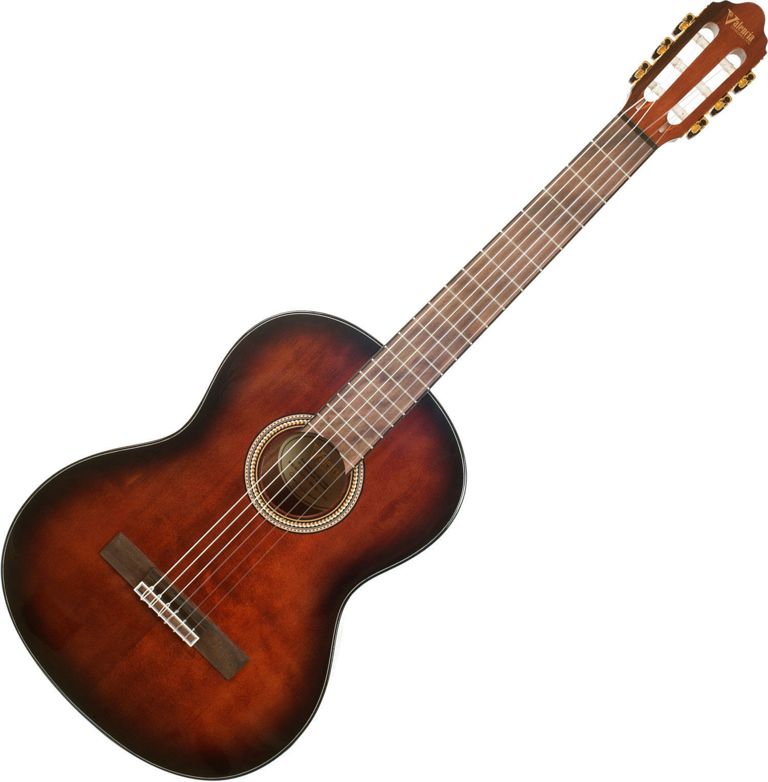 Klassieke gitaar Valencia VC564 4/4 Brown Sunburst