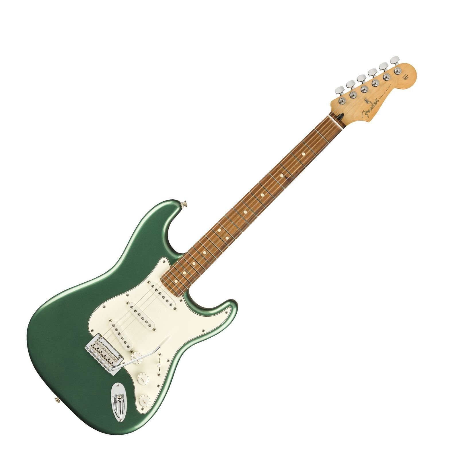Guitarra eléctrica Fender LTD Player Series Stratocaster PF Sherwood Green Metallic
