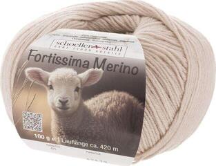 Pređa za pletenje Schoeller + Stahl Fortissima Merino 93042-01 Beige Pređa za pletenje