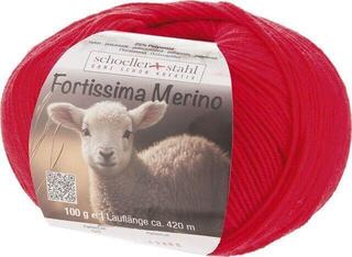 Fire de tricotat Schoeller + Stahl Fortissima Merino 93042-03 Cherry Fire de tricotat