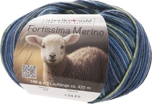 Fire de tricotat Schoeller + Stahl Fortissima Merino 93042-101 Denim Fire de tricotat - 1