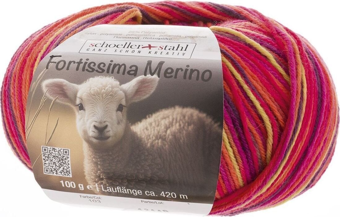 Pređa za pletenje Schoeller + Stahl Fortissima Merino 93042-103 Ember Pređa za pletenje