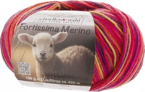 Pređa za pletenje Schoeller + Stahl Fortissima Merino 93042-103 Ember Pređa za pletenje - 1