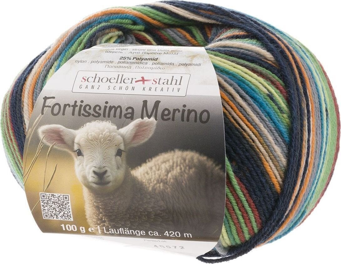 Fire de tricotat Schoeller + Stahl Fortissima Merino 93042-109 Jungle Fire de tricotat
