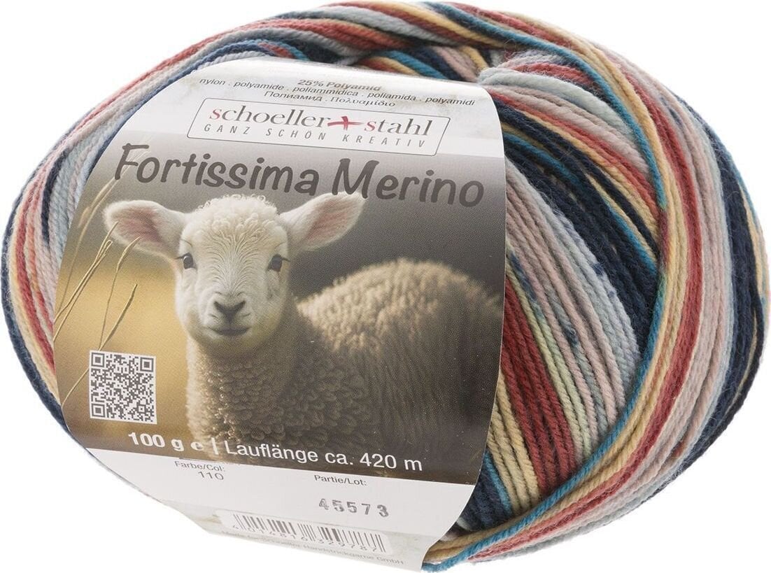 Fire de tricotat Schoeller + Stahl Fortissima Merino 93042-110 Agate Fire de tricotat
