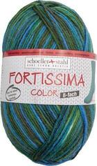 Knitting Yarn Schoeller + Stahl Fortissima Color 8-fach 90010-801 Forest Knitting Yarn
