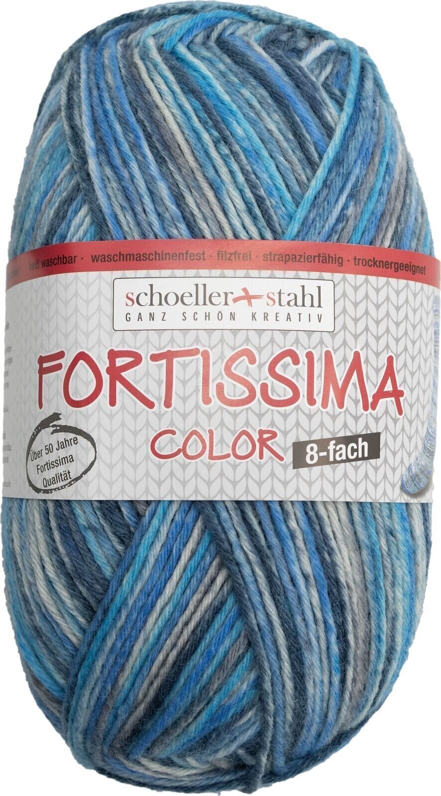 Fire de tricotat Schoeller + Stahl Fortissima Color 8-fach 90010-806 Brook Fire de tricotat