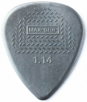 Перце за китара Dunlop 449R 1.14 Max Grip Standard Перце за китара - 1