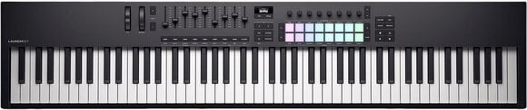 MIDI keyboard Novation Launchkey 88 MK4 MIDI keyboard Black - 1
