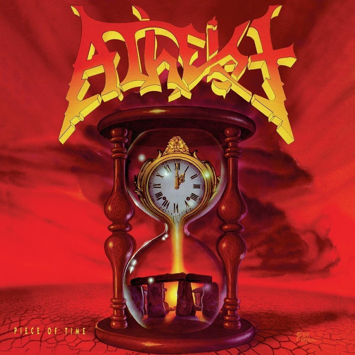 Vinylplade Atheist - Piece Of Time (Transparent Orange Coloured) (LP)