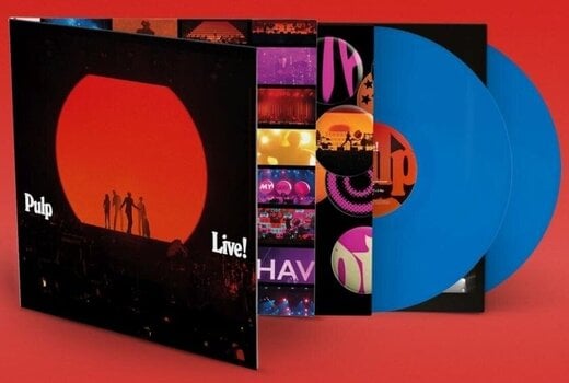 Disque vinyle Pulp - Live! (Gatefold) (Blue Coloured) (2 LP) - 1