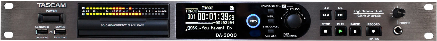 Master/stereorecorder Tascam DA-3000