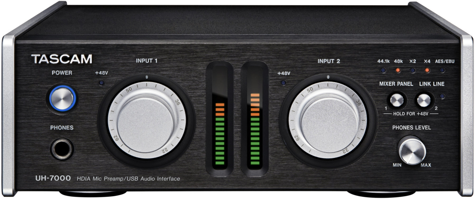 USB-audio-interface - geluidskaart Tascam UH-7000 USB Audio Interface