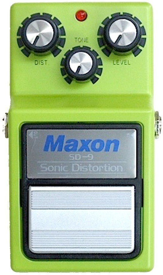 Efeito para guitarra Maxon SD9 Sonic Distortion