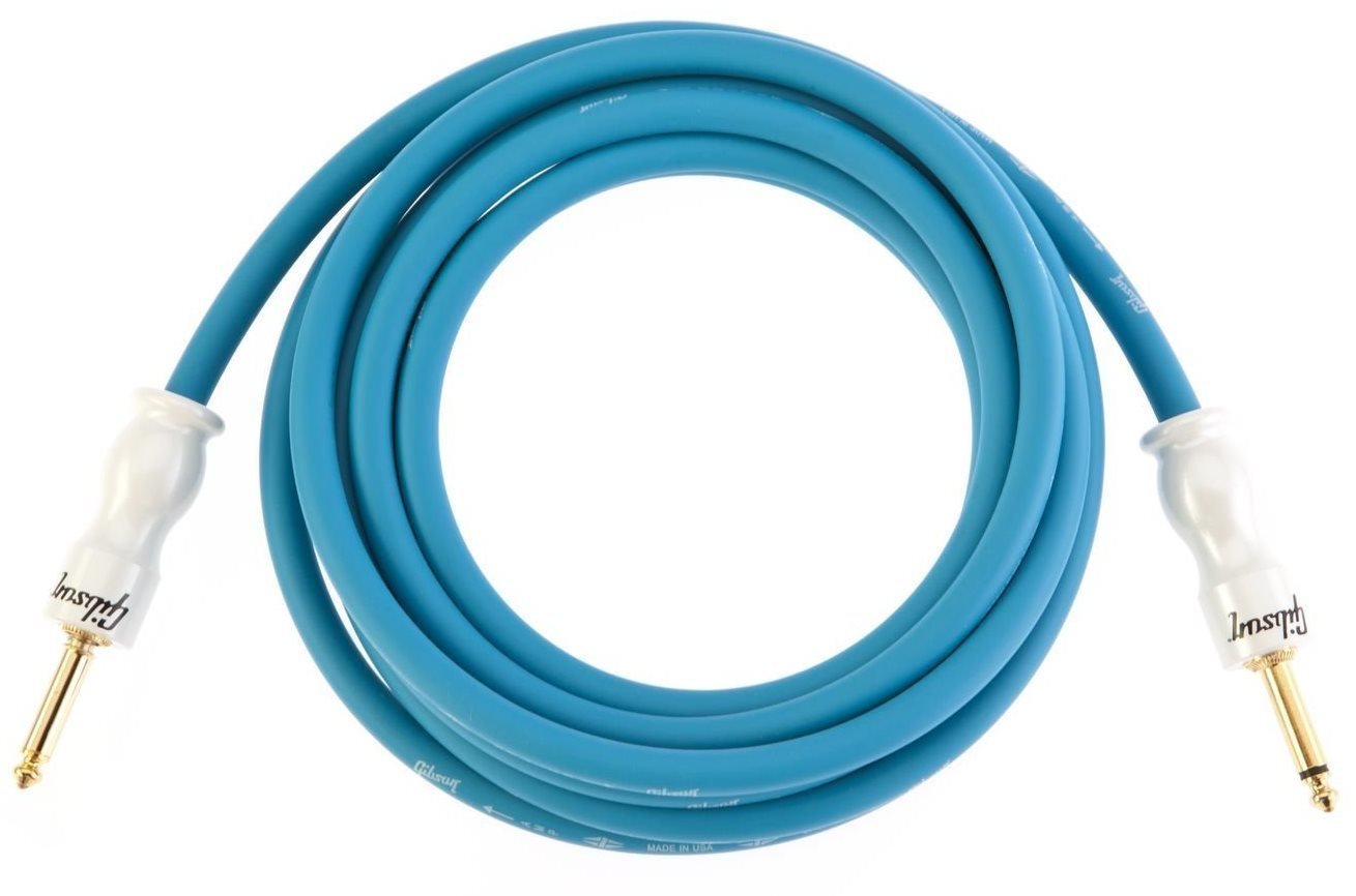 Instrument Cable Gibson CAB12-BL Instrument Cable Blue