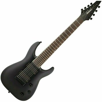 8-saitige E-Gitarre Jackson SLATFXMG3-8 Matte Black - 1