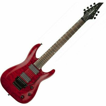 Elektrische gitaar Jackson SLATXMGQ3-7 Soloist Transparent Red - 1