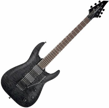 Elektrische gitaar Jackson SLATXMGQ3-6 Soloist Transparent Black - 1