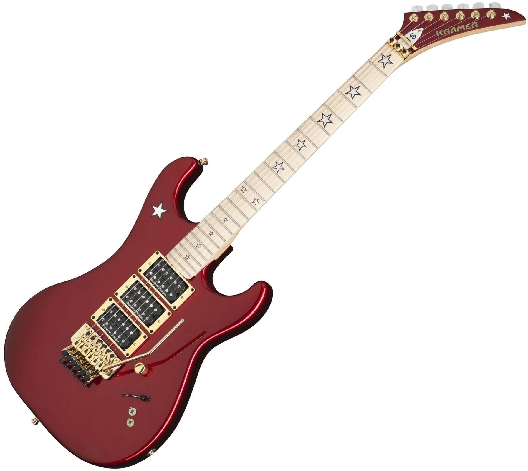 Guitarra elétrica Kramer Jersey Star Candy Apple Red