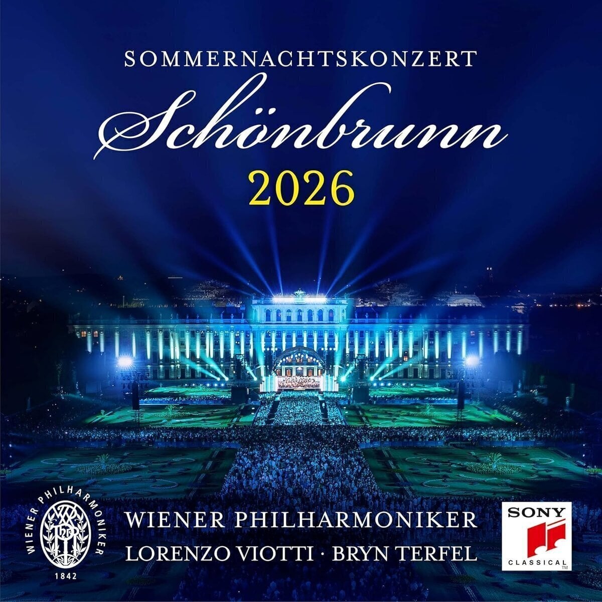 Hudební CD Wiener Philharmoniker & Lorenzo Viotti & Bryn Terfel - Sommernachtskonzert Schönbrunn 2026 (CD)