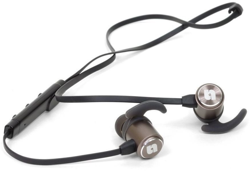 Wireless In-ear headphones Snab OverTone EP-101M BT Black-Brown