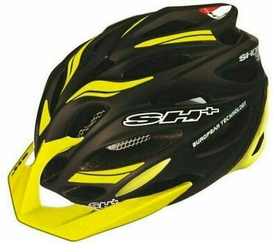 Bike Helmet SH+ Shot R1 Black Matt/Fluo Yellow UNI Bike Helmet - 1