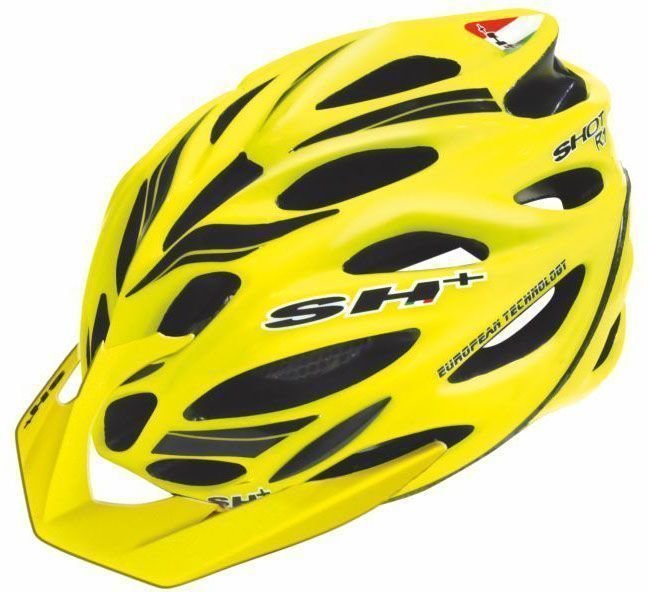Cyklistická helma SH+ Shot R1 Fluo Yellow/Black Matt UNI Cyklistická helma