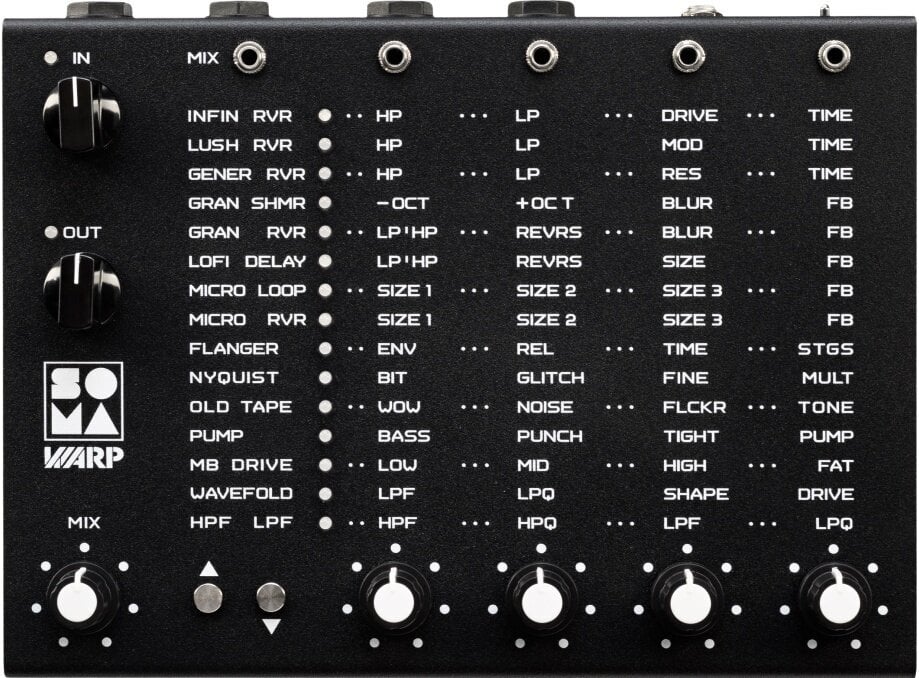 Multieffektprozessor SOMA WARP Multieffektprozessor