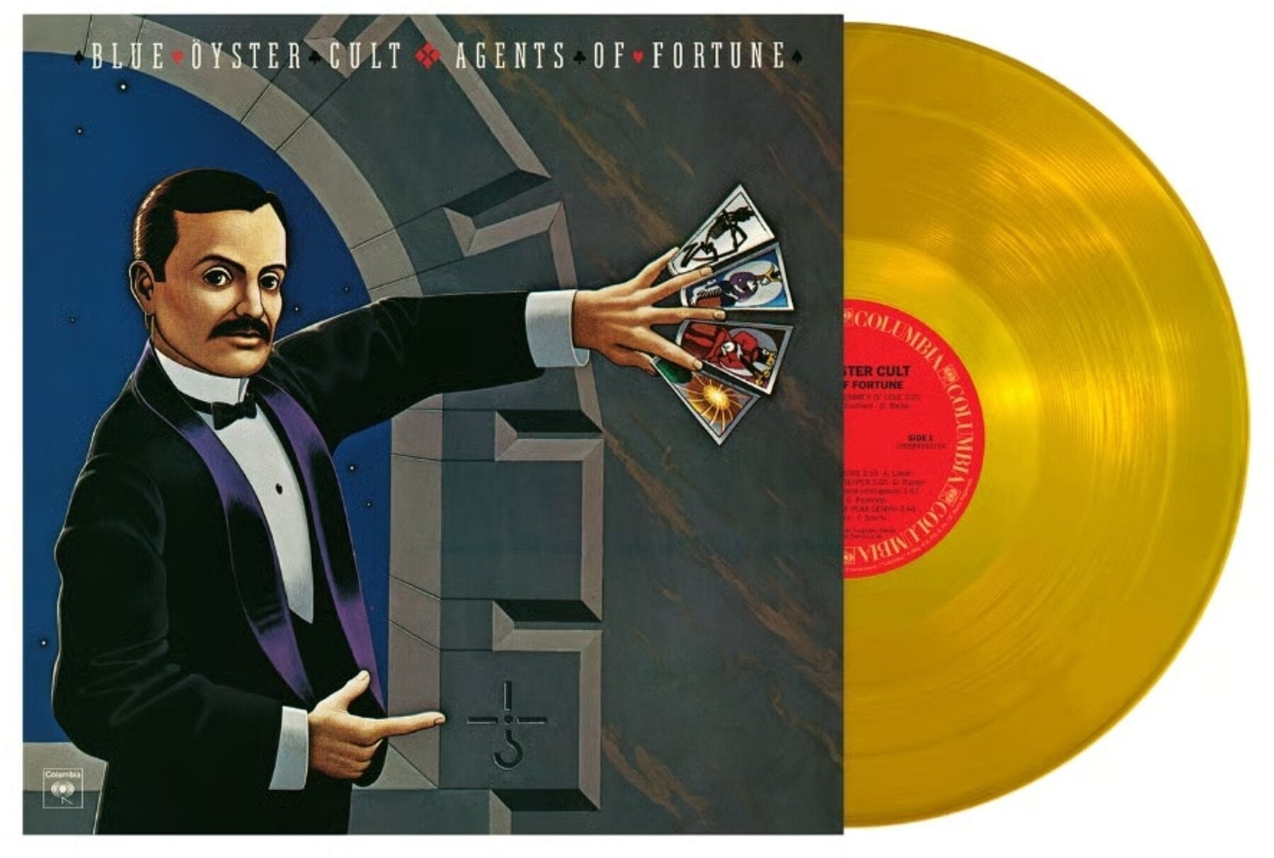Schallplatte Blue Öyster Cult - Agents Of Fortune (50th Anniversary Edition) (Gold Coloured) (LP)