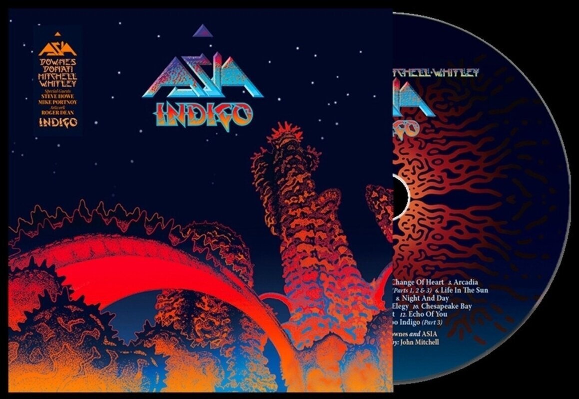 Muzikos kompaktinis diskas Asia - Indigo (CD)
