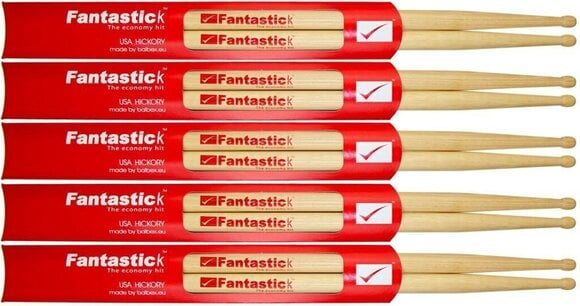 Drumsticks Balbex Fantastick 2A Ride 5 Pairs Drumsticks - 1