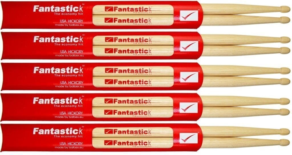 Drumsticks Balbex Fantastick Ideal 5 Pairs Drumsticks