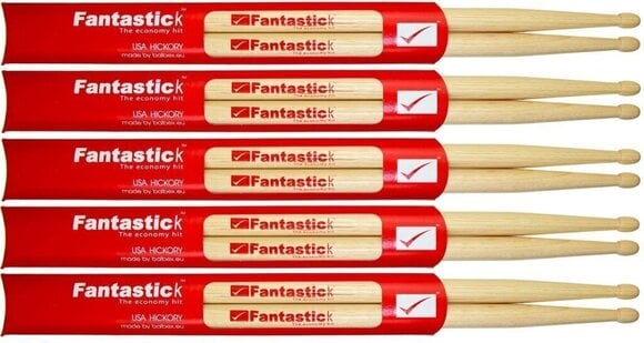 Drumsticks Balbex Fantastick Ideal 5 Pairs Drumsticks - 1