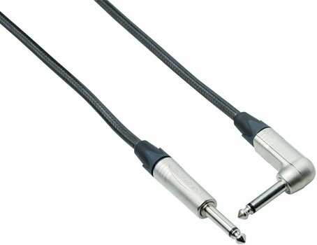 Instrument Cable Bespeco NCP300T Black 3 m Straight - Angled - 1