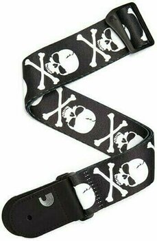 Textilgurte für Gitarren D'Addario Planet Waves 50H01 Rock - Cross bone skull - 1