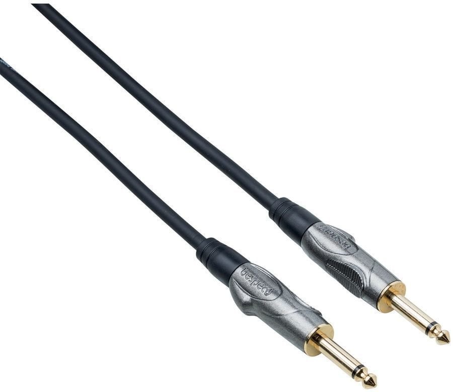 Инструментален кабел Bespeco TT900 Titanium Tech Черeн 9 m Директен - Директен