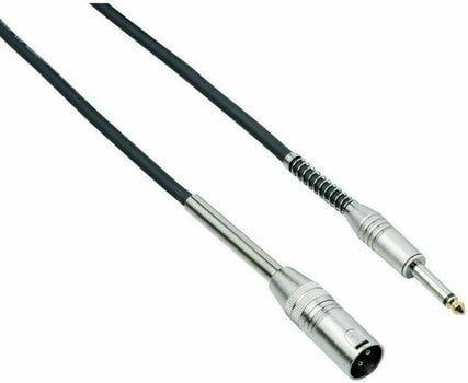 Microphone Cable Bespeco IROMM300P Black 3 m - 1