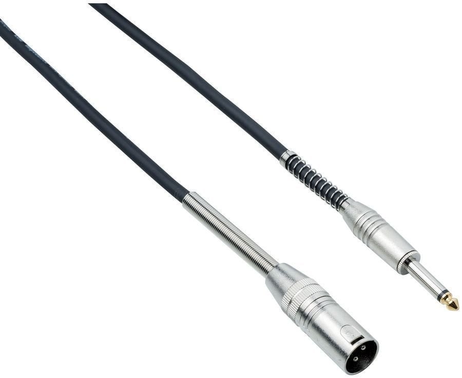 Mikrofonní kabel Bespeco IROMM450P Černá 4,5 m