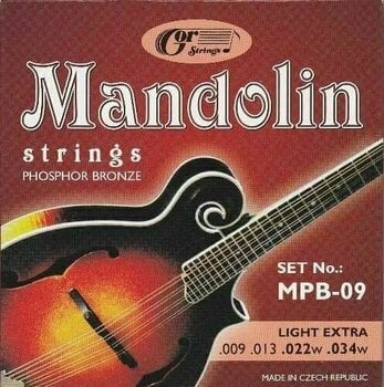 Snaren voor mandoline Gorstrings MPB-09 - 1